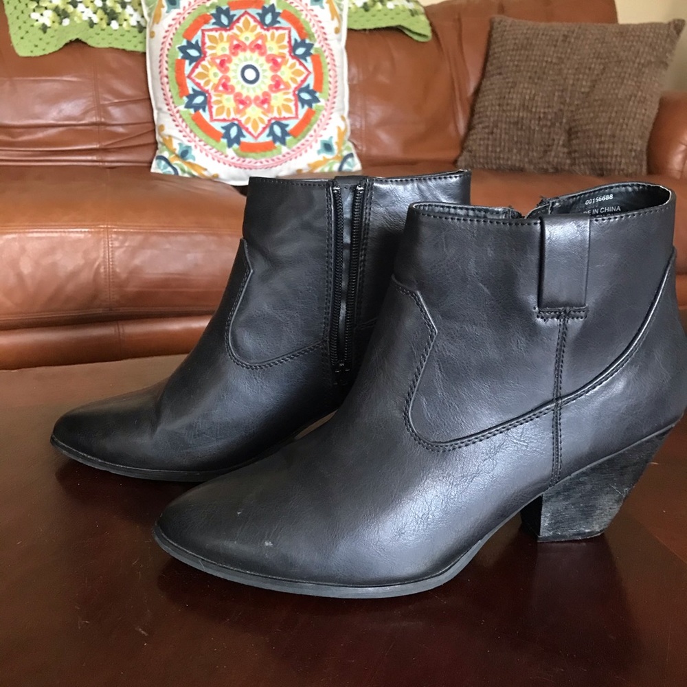 Black booties